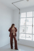 Blazer Alfaiataria Oversize - Marrom na internet