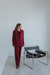 Imagem do Blazer Alfaiataria Oversize - Vinho