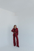 Calça Alfaiataria Wide Leg - Vinho