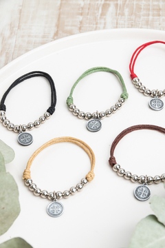 PULSERA CORDON denario neutro-apto souvenir en internet