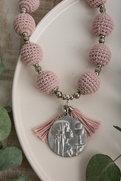 Denario Grande de Apoyo Rosa - comprar online