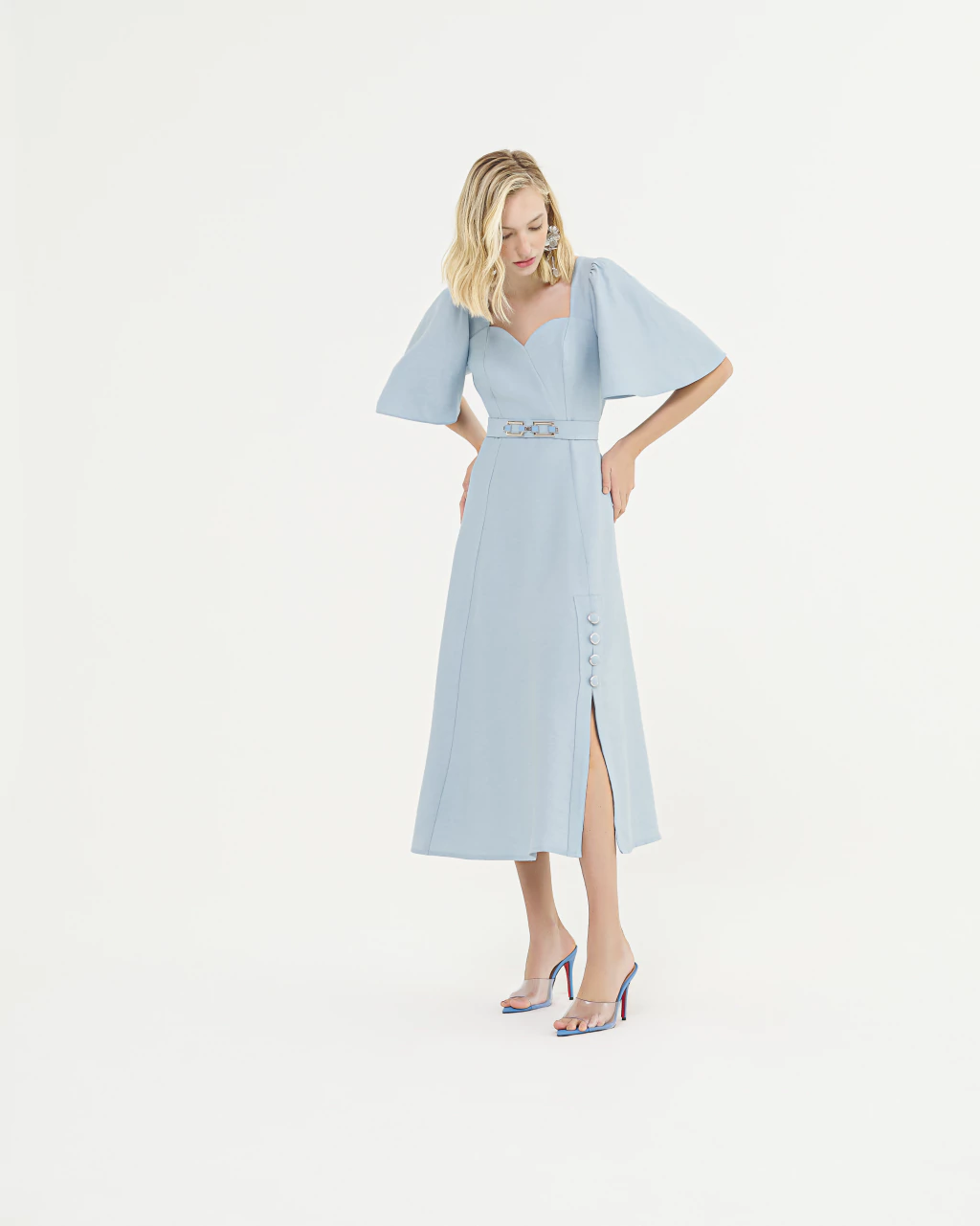 VESTIDO SKY - AZUL CLARO