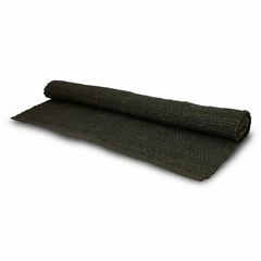 Alfombra de yute 120 x 180 cm gris en internet