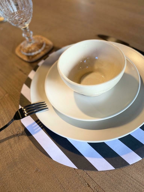 Platos de Sitio de Papel x24