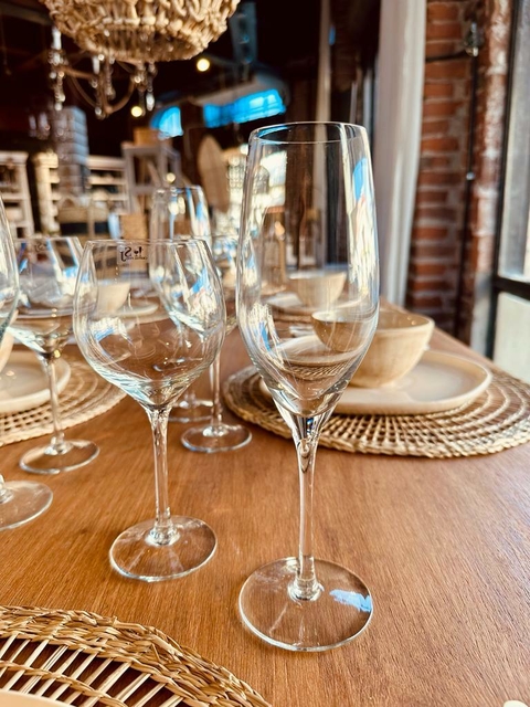 Copas Queen Cristal x 6 (Agua - Vino - Champagne)