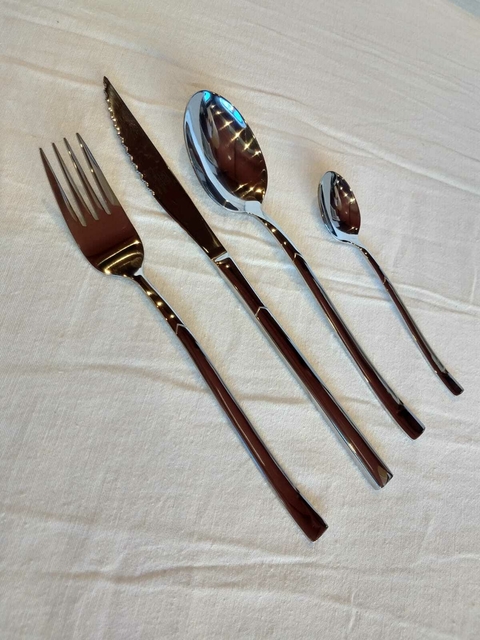 Cubiertos Focus Volf x 24