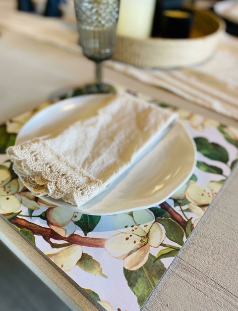 Platos de sitio de papel x24