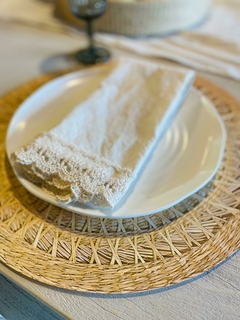 Platos de sitio de papel x24