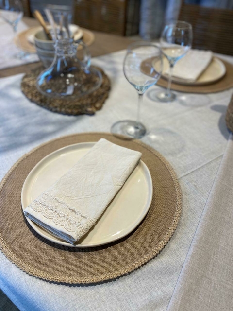 mantel gris lavado 250x140