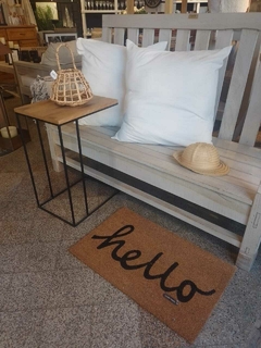 Felpudo de Coco Hello 60x40 - comprar online