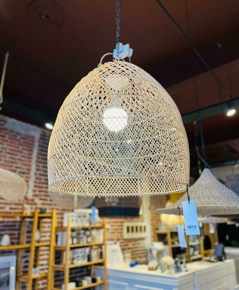 lampara "pratama" de bambú