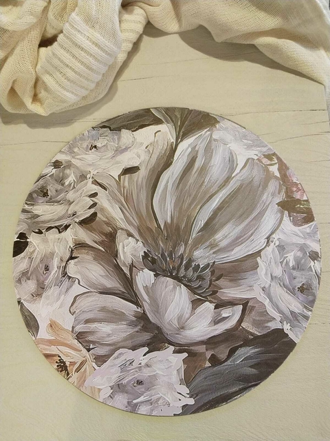 Platos de sitio de papel x12