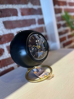 Reloj de mesa negro 22cm en internet