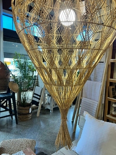 lampara Rattan 70cm en internet