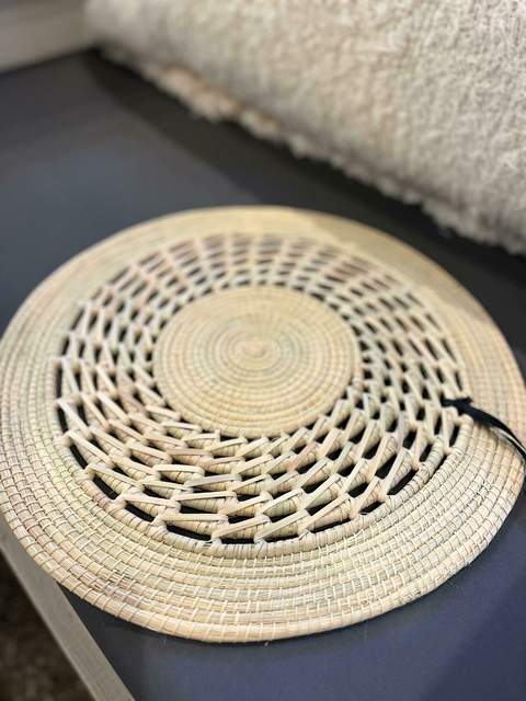 Plato de sitio fibra natural 40cm - comprar online