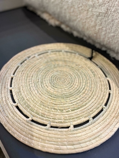 Plato de sitio fibra natural 40cm - tienda online