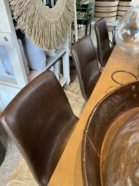 Silla Belini Marrón setx6 - comprar online