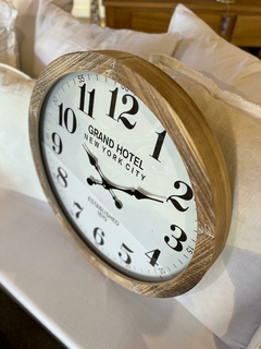 Reloj madera 60cm - comprar online