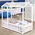 Cama Infantil Montessoriana com Grade Bruna Branco + Colchão na internet