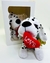 PELUCHE PERRITO LUCA CON CORAZON 14CM