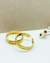 AROS CUBANOS AZALEA ACERO DORADO 4cm