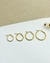 AROS ARLENE ACERO DORADO