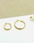 AROS CINTA ACERO DORADO