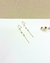 AROS ACERO DORADO ISABELLA