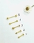 PIERCING ACERO DORADO