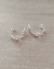 AROS ACERO BLANCO CON ESTRELLAS