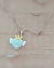 COLLAR ACERO CORAZÓN CON CORONA - comprar online