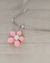COLLAR ACERO FLOR