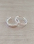 ARO ARGOLLA 1CM ACERO BLANCO
