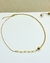 COLLAR ACERO DORADO