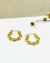 AROS ACERO DORADO CADENA