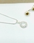 COLLAR AINE ACERO BLANCO