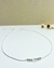 COLLAR ESTRELLA ACERO BLANCO