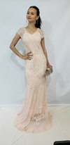 VESTIDO ESTRELLA DE MICROTUL CON DETALLES