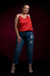 JEANS MOM MARIA AMORES - comprar online