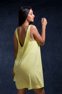 vestido letizia de crepe - comprar online