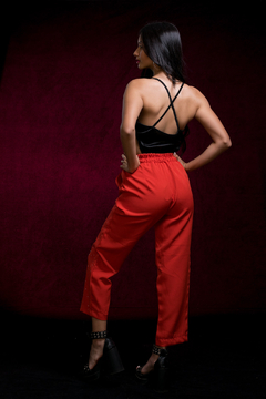 PANTALON SASTRERO CON TACHAS - comprar online