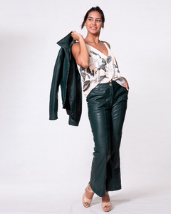 CAMPERA SIMIL CUERO IBROO - comprar online