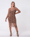 VESTIDO LEA DE TULL ESTAMPADO - comprar online