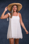 VESTIDO GUAPA DE BRODERI CORTO