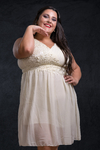 VESTIDO BLANCA CORTO