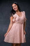 VESTIDO AURORA BORDADO ESCOTE EN V