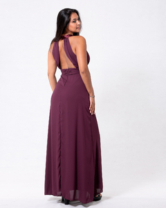 VESTIDO GRECIA CUELLO AMERICANO Y ESCOTE - comprar online