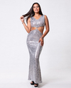 VESTIDO STASSIE DE PAILLETTE
