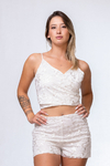 SHORT TULL BORDADO MARIA BACUR