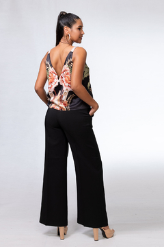 Musculosa Flor something - comprar online